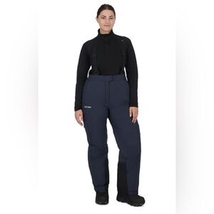 Ski-Doo Woman’s/Ladies Insulated Vasa High-Pants (Snow-Pants/Bibs) Dark Navy XL